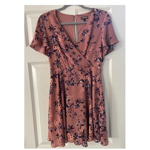 Express floral dress